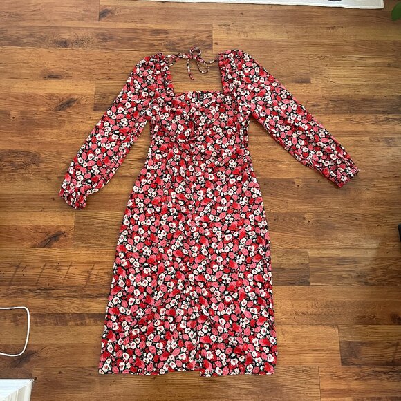 Vero Moda Floral Print Dress - Picture 4 of 5